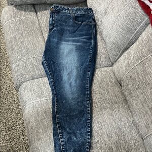 Maurices Dark Blue Skinny Jeans